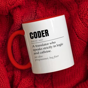Coder koffiemok, grappig cadeau programmeur, unieke codering ontwikkelaar coder mok, beste software-ingenieur verjaardagscadeau voor coder, verjaardagscadeau afbeelding 5