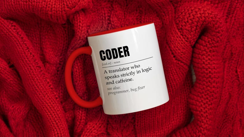 Coder koffiemok, grappig cadeau programmeur, unieke codering ontwikkelaar coder mok, beste software-ingenieur verjaardagscadeau voor coder, verjaardagscadeau afbeelding 5