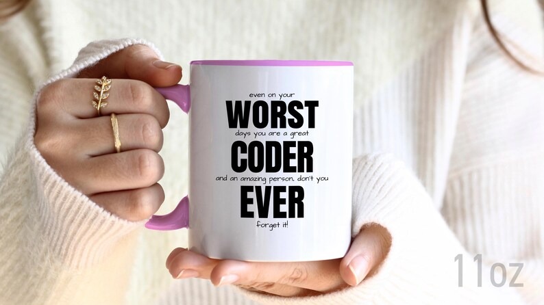コーダー向けコーヒーマグ、面白いコーダーギフト、最高のコーダープレゼント、開発者向けギフト、プログラミング愛好家向けギフト、彼へのユニークなコーディングギフト、ユニークなギフトアイデア 画像 6