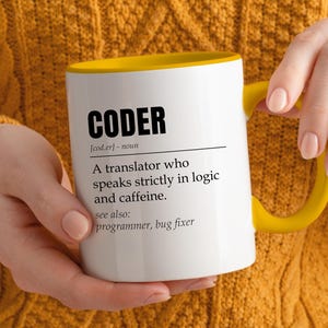Coder koffiemok, grappig cadeau programmeur, unieke codering ontwikkelaar coder mok, beste software-ingenieur verjaardagscadeau voor coder, verjaardagscadeau afbeelding 8