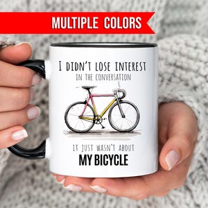 Radfahren Becher, Radfahrer Kaffeetasse, Geschenk für Radfahrer oder Pendler, Rennrad Geschenk, lustige Fahrrad-Liebhaber-Becher, Fahrrad Mama, Fahrrad fahren Becher