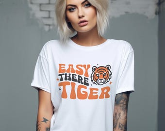 Tiger t-shirt for cincinnati fan shirt with funny saying football tshirt bengals fan tee for football season outfit tiger lover gift for fan