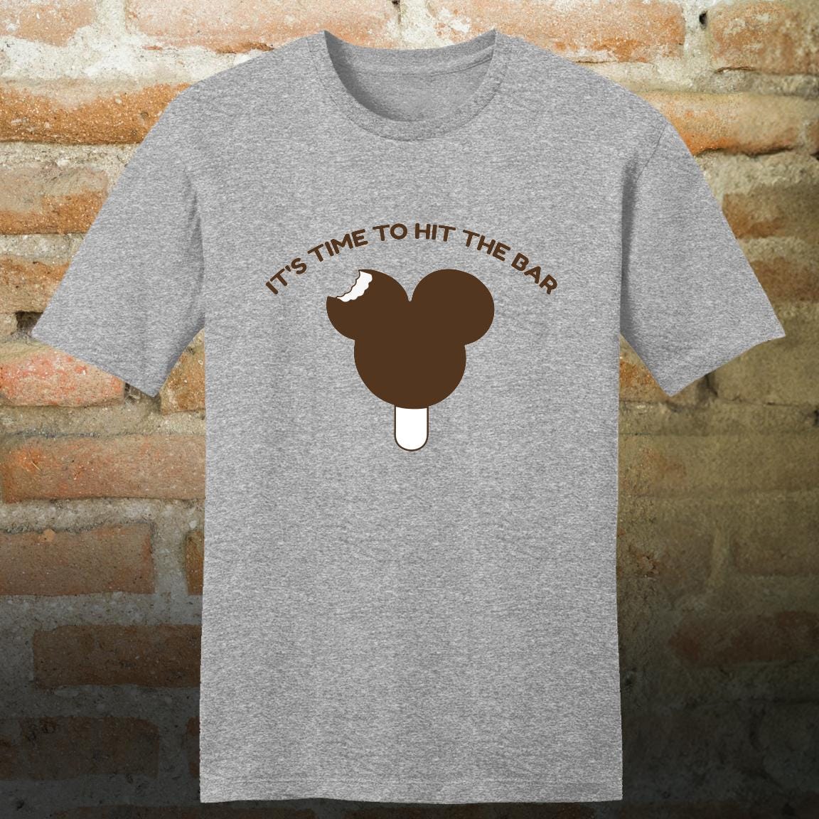 Hit the Bar tee Mickey Bar T shirt family matching shirt Mouse ears t shirt ice cream bar t shirt Theme park snacks