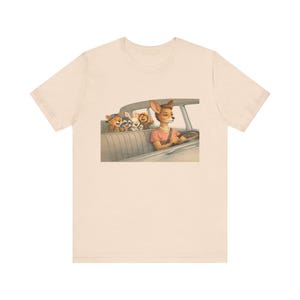 Calm Composed 50s Kangaroo Mom Tee Vintage Carpool Tee image 3