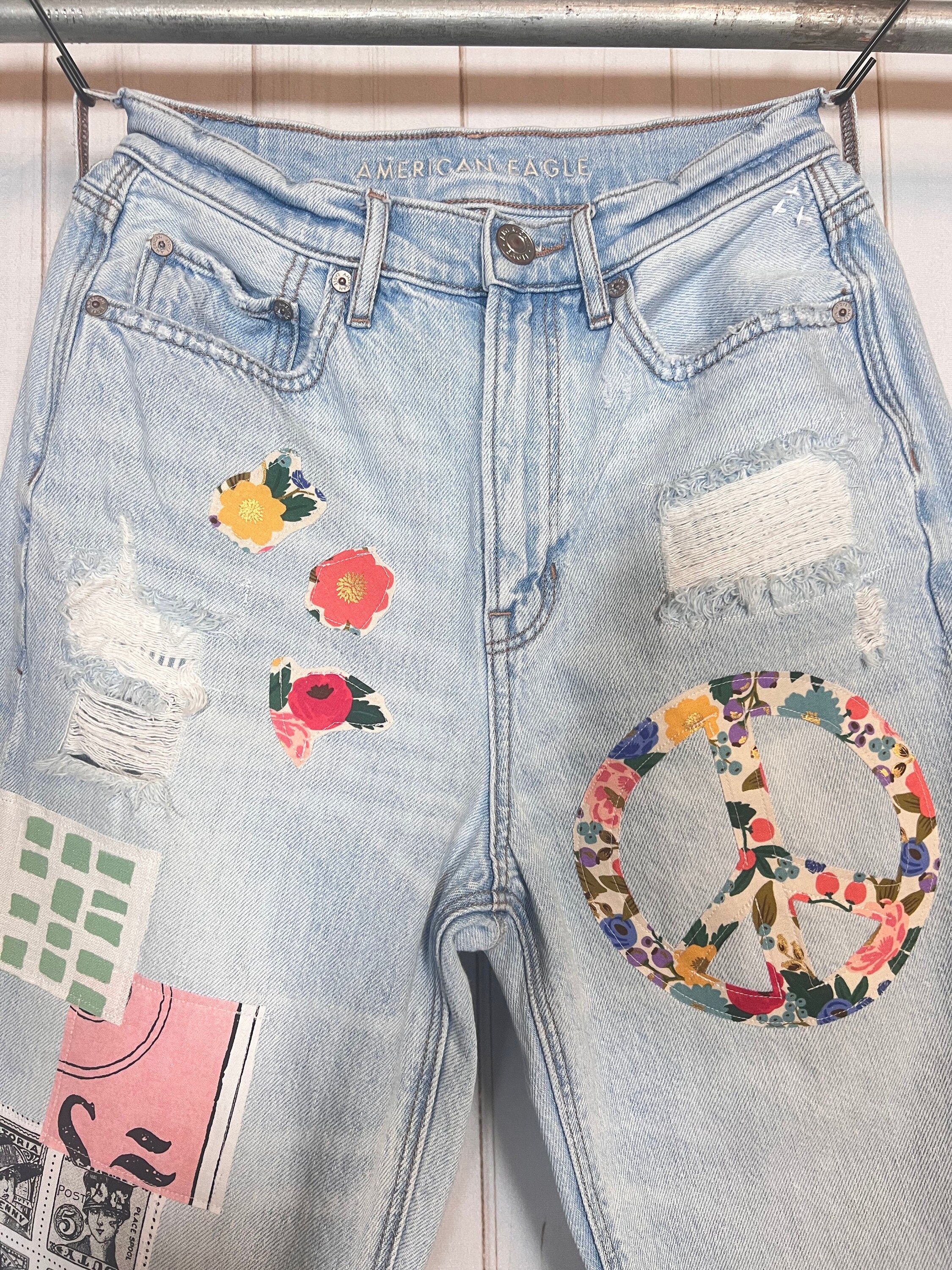 デニム・ジーパン WV PROJECT RIP OFF WASHED DENIM PANTS 5JH126 W30x26.5 Civarize Japan Distress Faded Denim Jeans