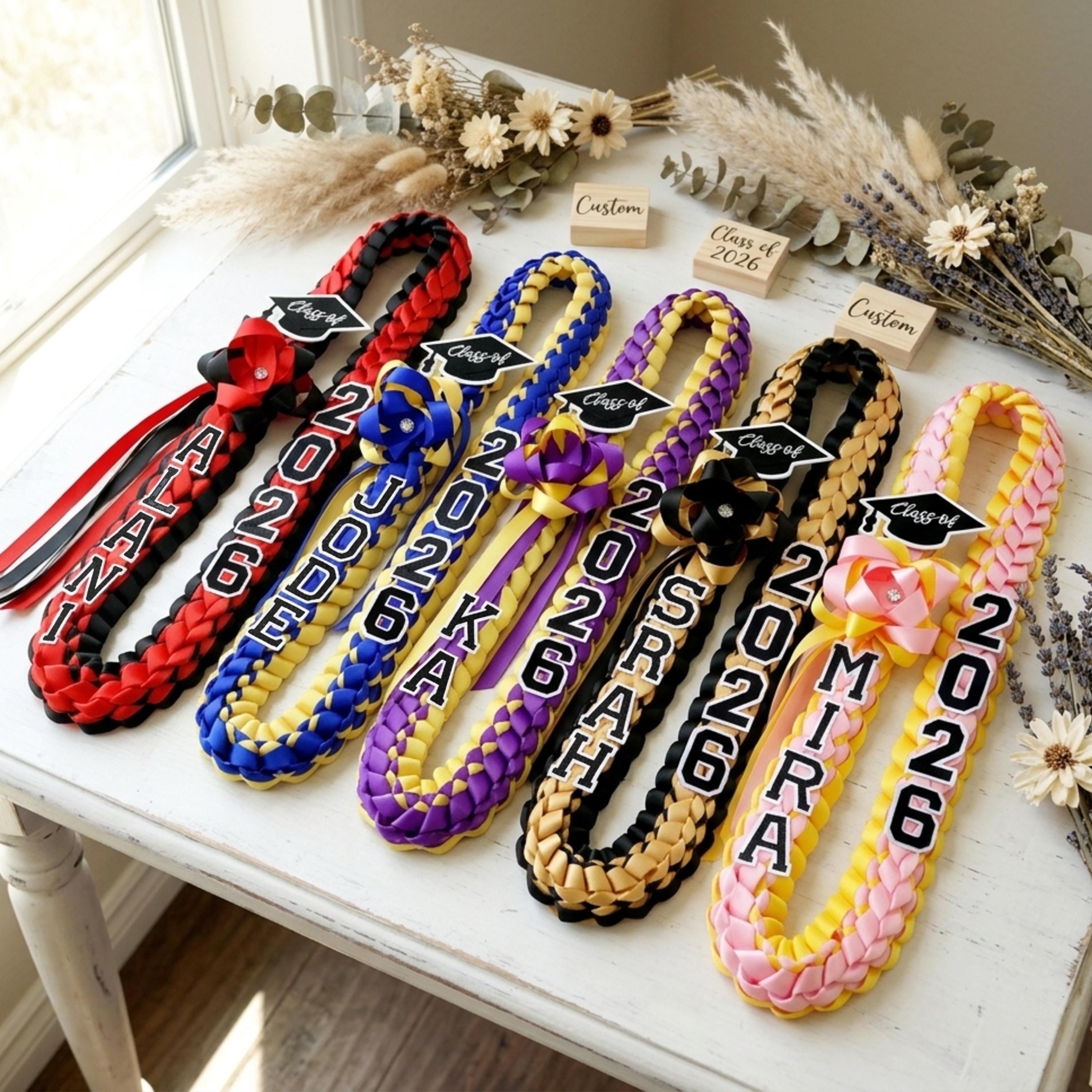 Double braid ribbon lei - Etsy 日本