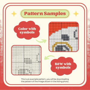 Smiski Bed Series Sleepy Tea Cross Stitch Pattern | Digital PDF ...