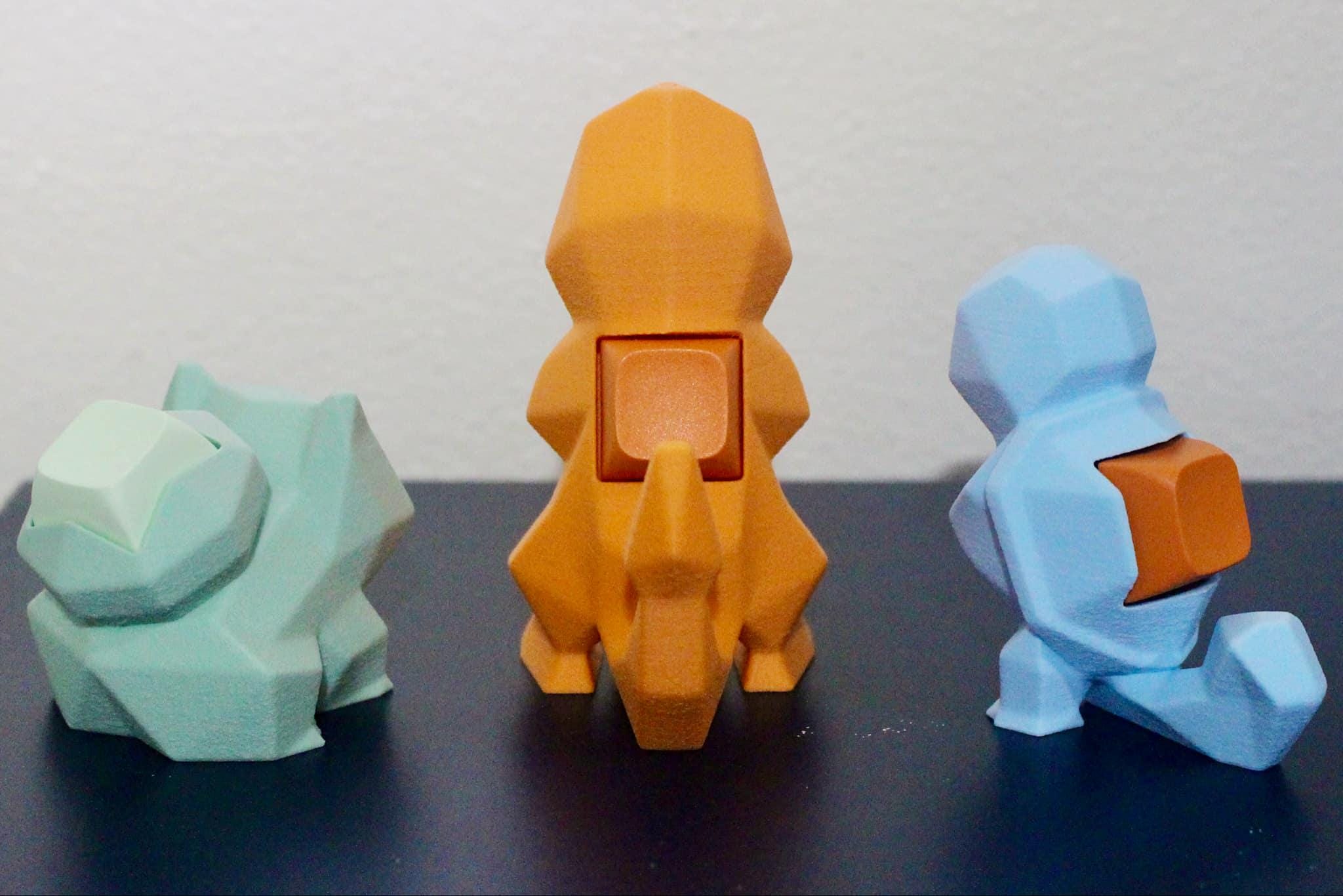 Pokemon Fidget Toy Clicker - Set of 3: Bulbasaur, Squirtle ...