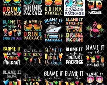 A culpa é do pacote de bebidas PNG, Cruzeiro, Férias PNG, Cruzeiro engraçado, Verão, Bebida de verão, Vida de verão, Designs de sublimação