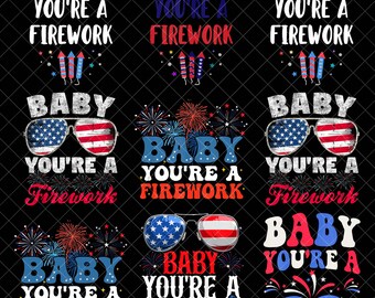 Baby You're a Firework png-bundel, 4 juli png-bestand, 4 juli png, Onafhankelijkheidsdag png, Happy 4 juli png, Girls 4 juli png