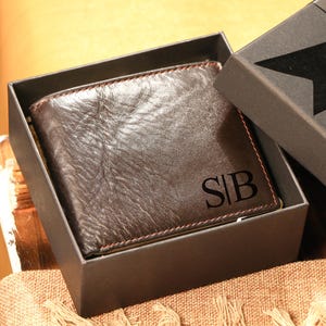 Personalized Wallet,Mens Wallet,Engraved Wallet,Groomsmen Wallet,Leather Wallet,Custom Wallet,Boyfriend Gift for Men,Gift for Him