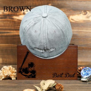 Custom engraving Baseball Wood Hat box, Hat Holder,Hat Rack,Fathers Day Gift, Baseball Hat Gifts for Men, ,baseball faver, Baseball souvenir