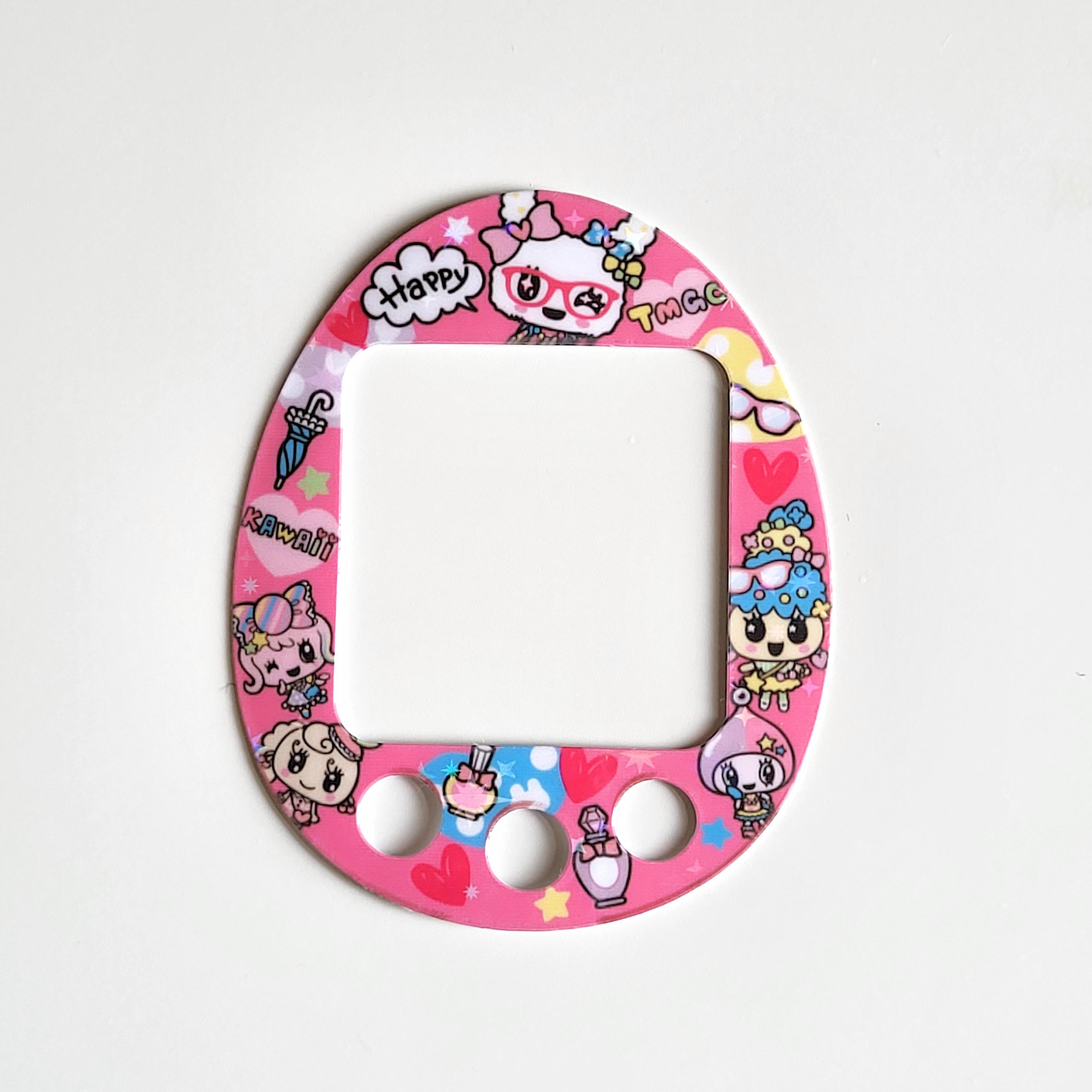 Tamagotchi 4U 4U+ Faceplate: Holographic Sanrio, TMGC Designs Tama