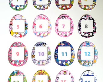 Tamagotchi 4U 4U+ Faceplate: Holographic Sanrio, TMGC Designs Tama