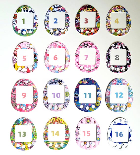Tamagotchi 4U 4U+ Faceplate: Holographic Sanrio, TMGC Designs Tama