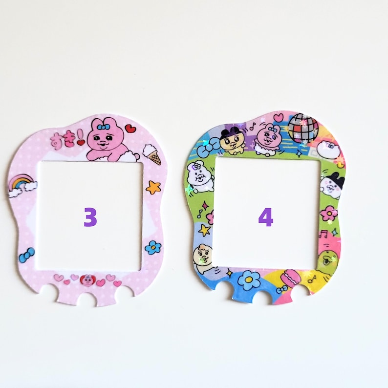 Panchu Rabbit Tamagotchi Uni Faceplate: Holographic Japanese Kawaii Characters ...