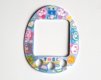 Tamagotchi 4U 4U+ Faceplate: Holographic Sanrio, TMGC Designs Tama