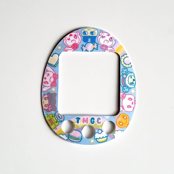 Tamagotchi 4U 4U+ Faceplate: Holographic Sanrio, TMGC Designs Tama