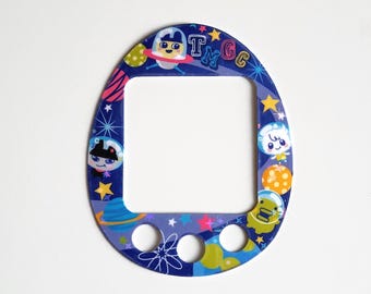 Tamagotchi 4U 4U+ Faceplate: Holographic Sanrio, TMGC Designs Tama