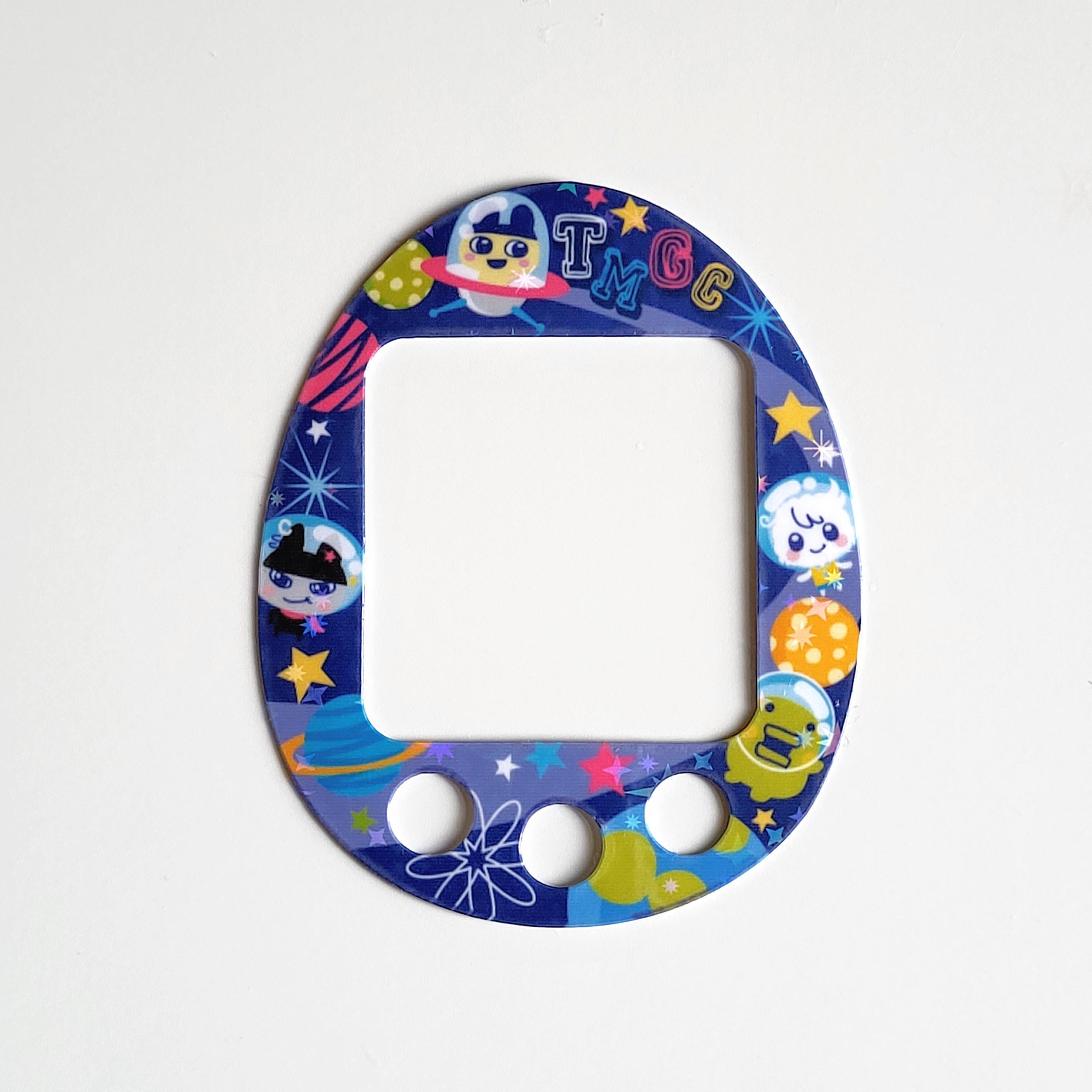 Tamagotchi 4U 4U+ Faceplate: Holographic Sanrio, TMGC Designs Tama