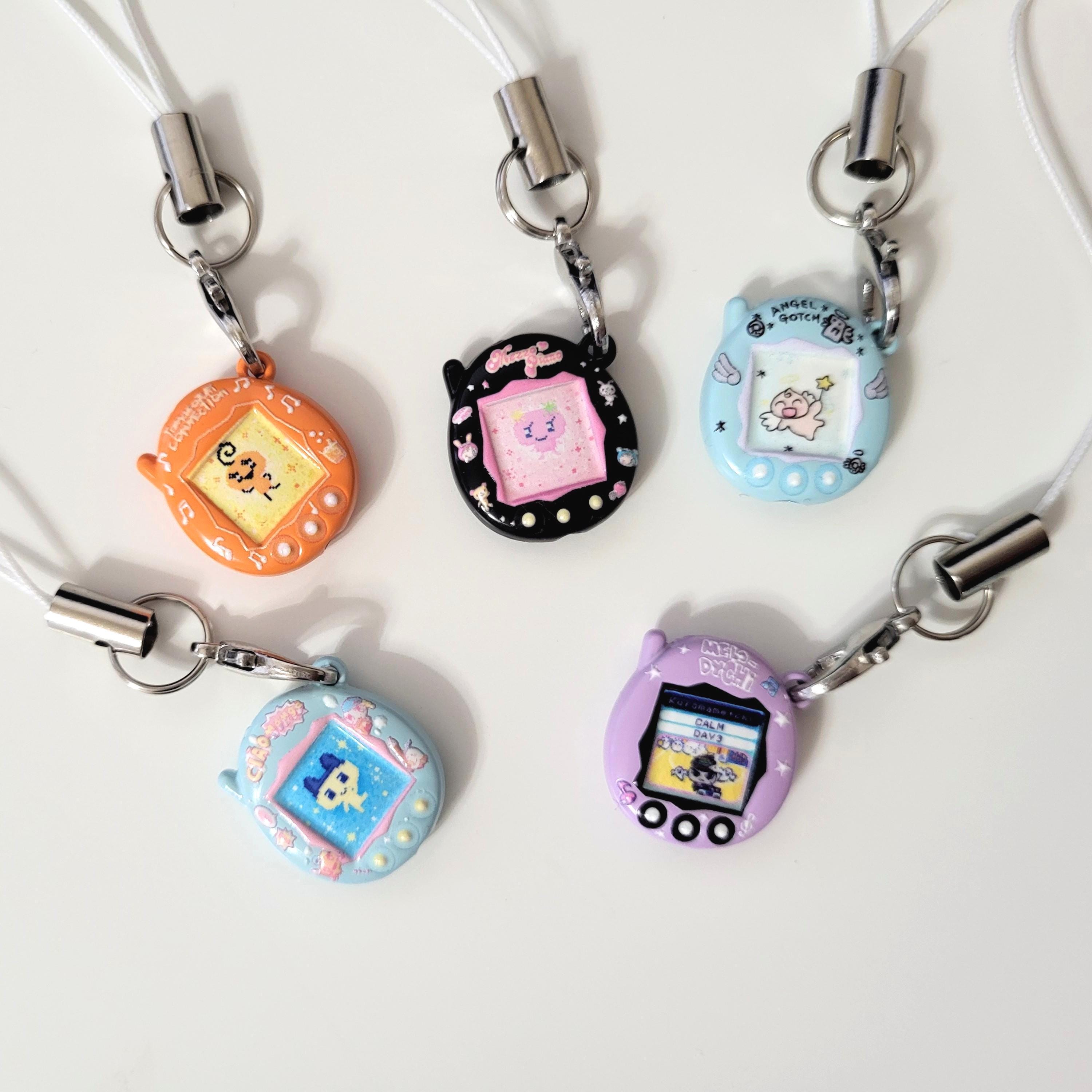 Tamagotchi Mini Charm Keychain Phone Strap Miniature Y2K Virtual