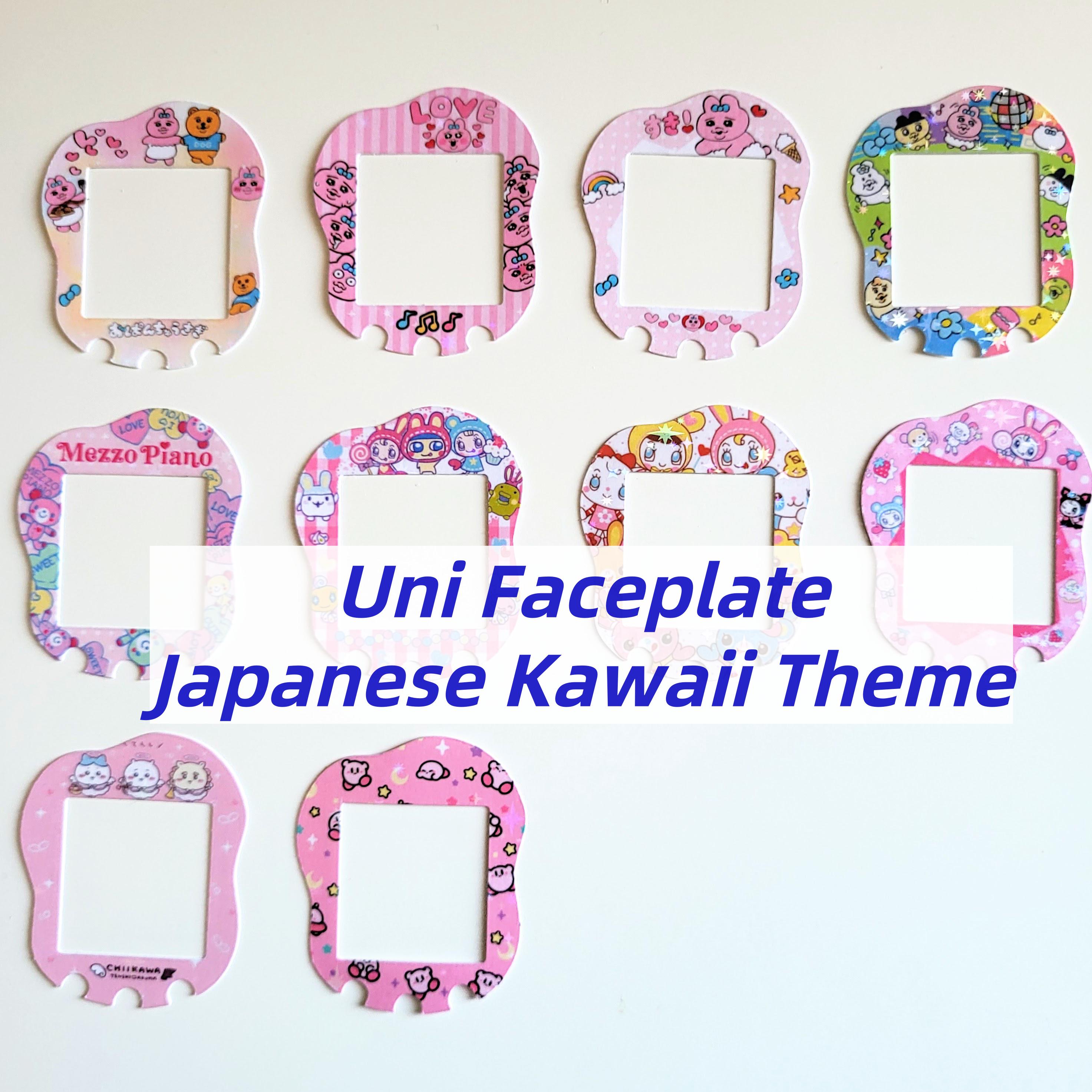 Panchu Rabbit Tamagotchi Uni Faceplate: Holographic Japanese Kawaii Characters ...