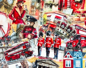 30 London Stickers, Decal stickers, Big ben, London Eye Stickers, transparent, vinyl stickers, Travel Stickers, Planner, Laptop, Phone Case