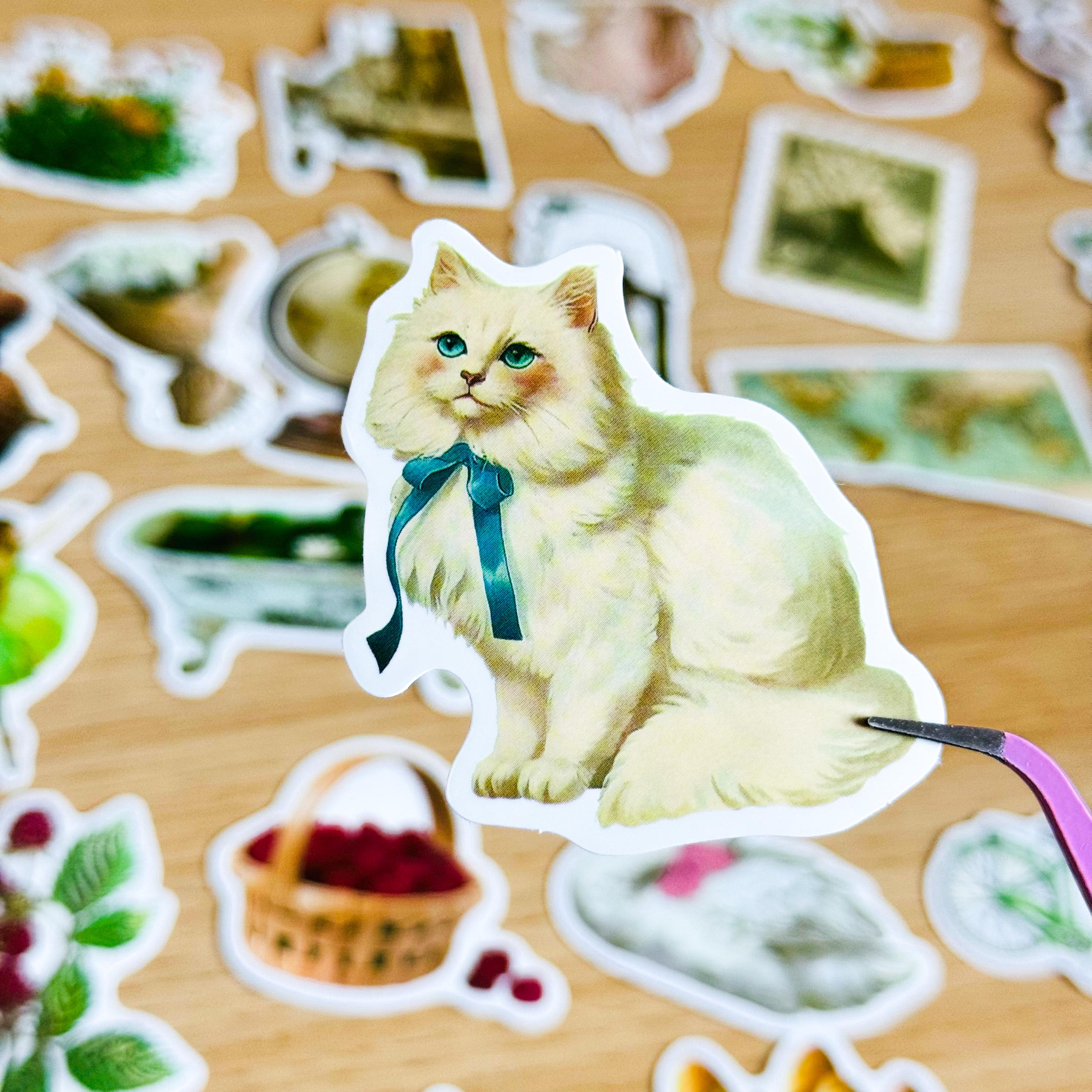 50pcs Aesthetic Green Stickers, Green Sticker Pack, Green Stickers ...
