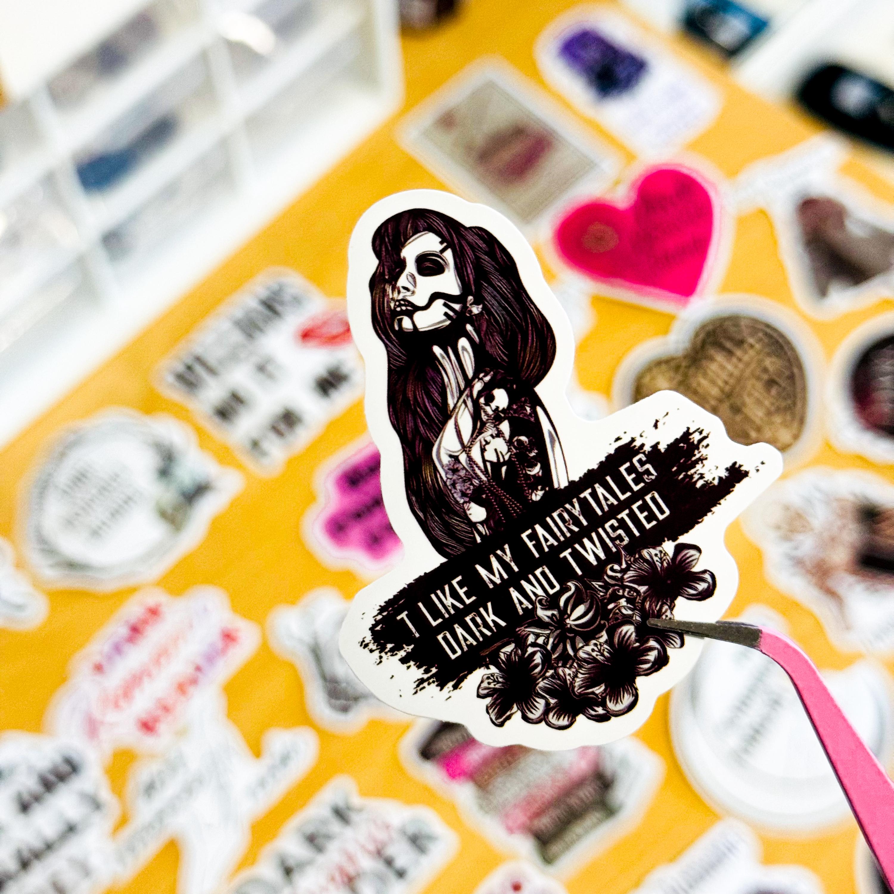 50 Dark Romance Stickers, Dark Smut Bookish Kindle Sticker Pack, Smutty ...