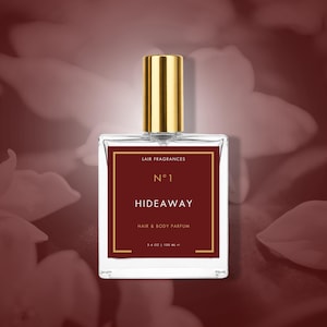 Nº1 Hideaway Perfume – Jasmine, Saffron, Bitter Almond | Inspired by Baccarat Rouge 540 Extrait