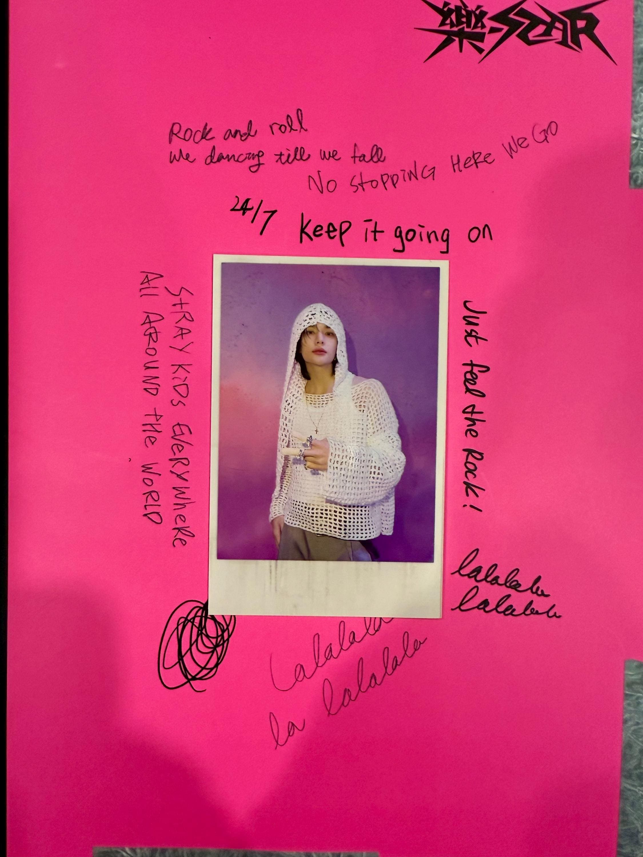 Stray Kids ヒョンジン OFFICIAL フォトカード (HOP、RockStar、NoEasy