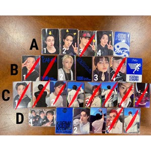 Stray Kids OFFICIAL Karma Photocards