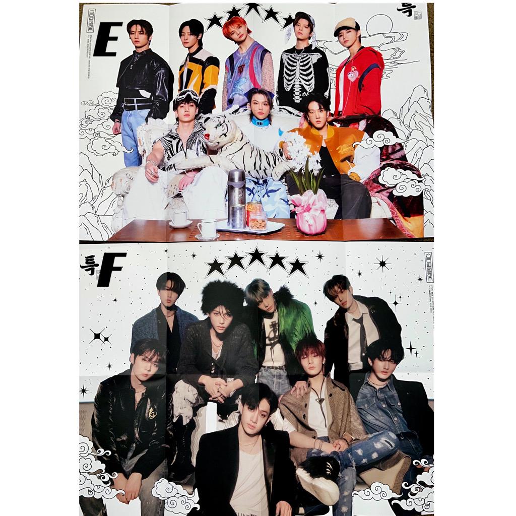 Stray Kids OFFICIAL Posters (5-star, ATE) - Etsy