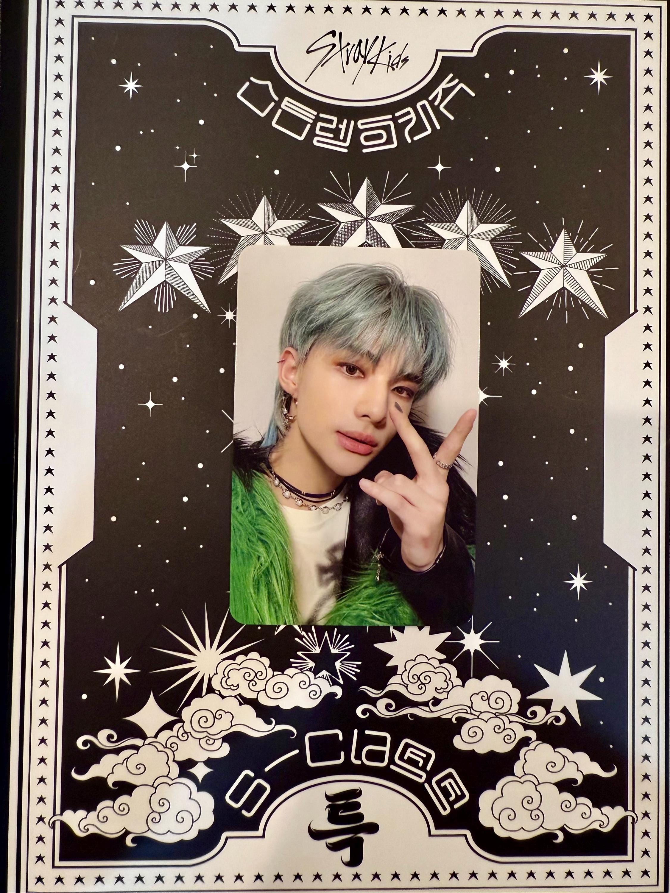 Stray Kids ヒョンジン OFFICIAL フォトカード (HOP、RockStar、NoEasy