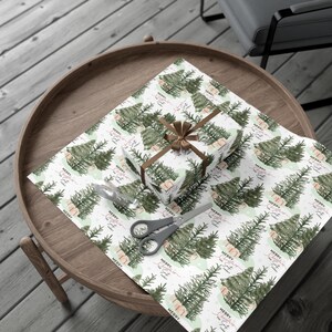 パーソナライズされたクリスマスギフトラッピングペーパー - 名前入りギフトラップ - カスタム 画像 5