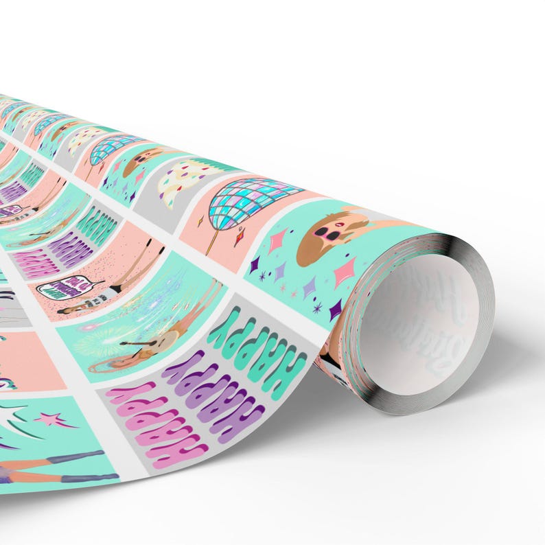 wrapping paper roll