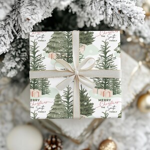 Last Name Custom Gift Wrapping paper