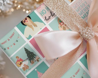 Christmas Taylor Gift Wrapping Papers - Holiday Gift Wrap - Swiftly ships