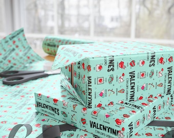 Taylor Valentine Gift Wrapping Paper - Fan Birthday Gift