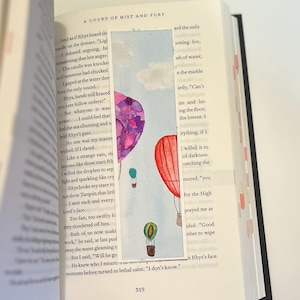 watercolor bookmark