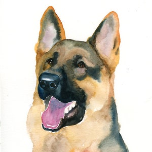 RITRATTO DEL tuo animale DOMESTICO Acquerello su carta 20x25cm