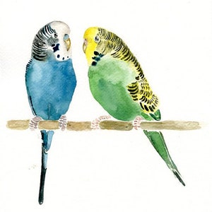 RITRATTO della tua coppia di animale DOMESTICO Acquerello su carta 20x25cm