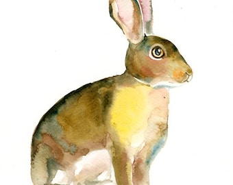 Original watercolor painting 8x10inch