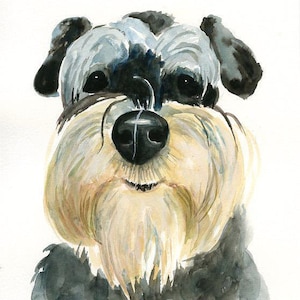 RITRATTO DEL tuo animale DOMESTICO Acquerello su carta 20x25cm
