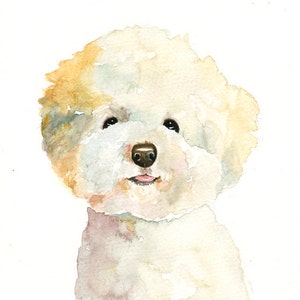 Custom pet portrait painting Pet painting Custom Dog Portrait Custom Dog Painting Watercolor Pet Portrait Custom Portrait Watercolor image 1