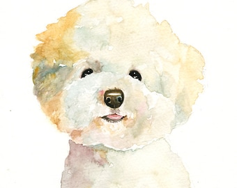 Custom pet portrait painting Pet painting Custom Dog Portrait Custom Dog Painting Watercolor Pet Portrait Custom Portrait Watercolor