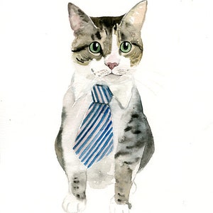 RITRATTO DEL tuo animale DOMESTICO Acquerello su carta 20x25cm