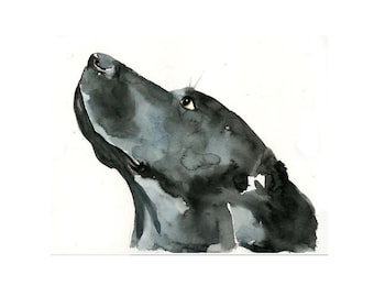 Custom pet portrait, Handmade artwork  8X10inch size