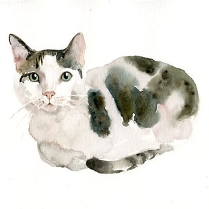 RITRATTO DEL tuo animale DOMESTICO Acquerello su carta 20x25cm