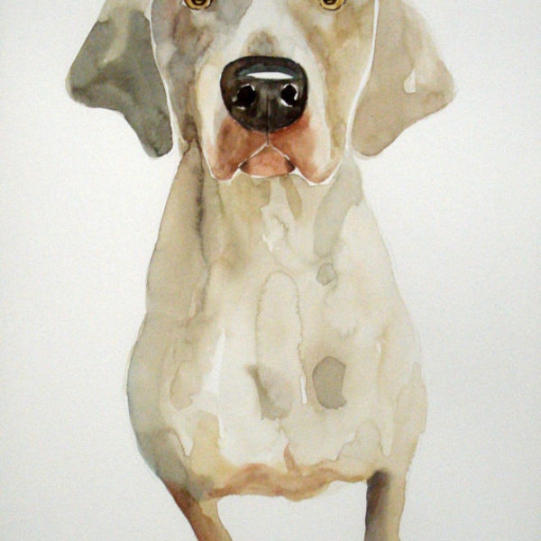 Custom pet portrait (large size) Original watercolor painting 11x14inch Pet portrait custom Custom dog portrait Custom pet painting